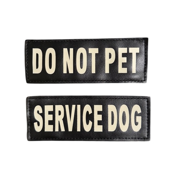 Velcro Service Dog Vest / Harness Patches - Picture 1 of 3
